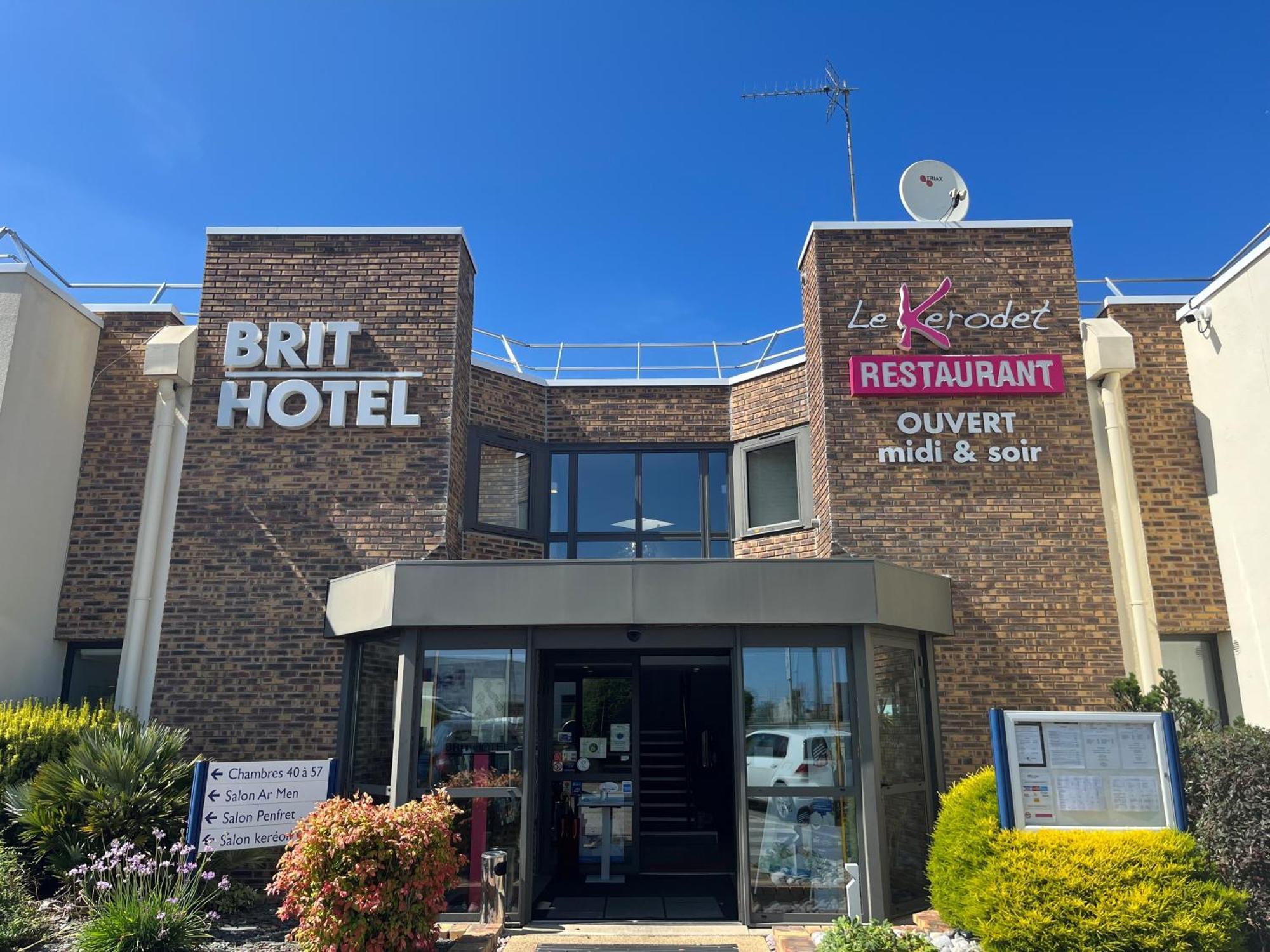 Brit Hotel Quimper Nord Ergué-Gabéric 외부 사진